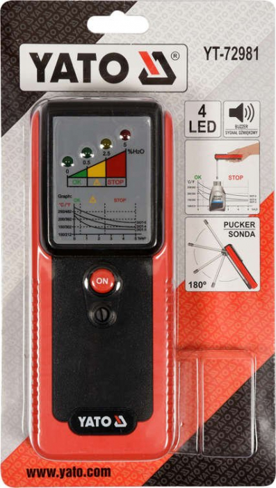 Tester lichid de frana YATO 4 LED-uri [4]
