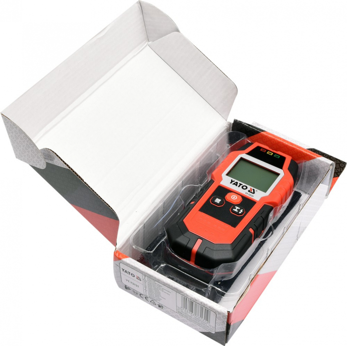 Detector digital pentru profile si cabluri electrice YATO cu led [7]