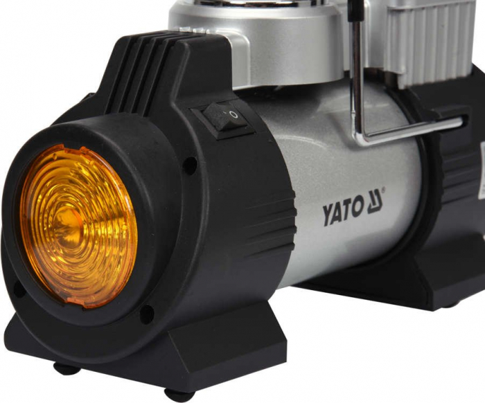 Compresor Pneumatic Auto YATO, cu LED, 12V, 180W [3]