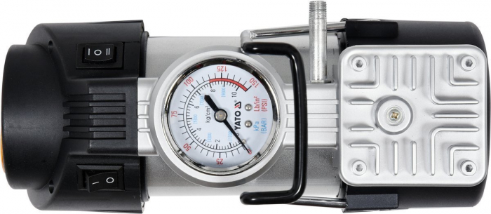 Compresor Pneumatic Auto YATO, cu LED, 12V, 180W [4]