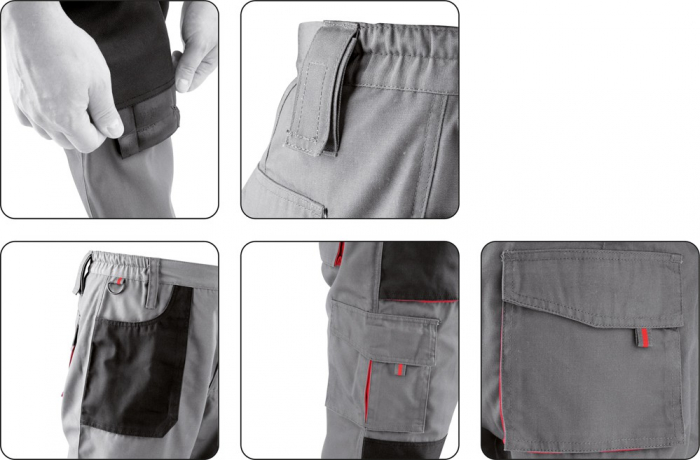 Pantalon de Lucru YATO, DAN, Poliester/Bumbac [2]