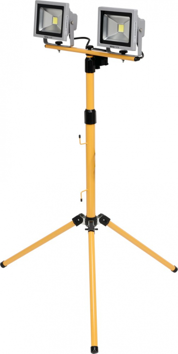 Reflector led YATO, cu trepied, 2x20W, 6000K, IP65, 20000h [2]