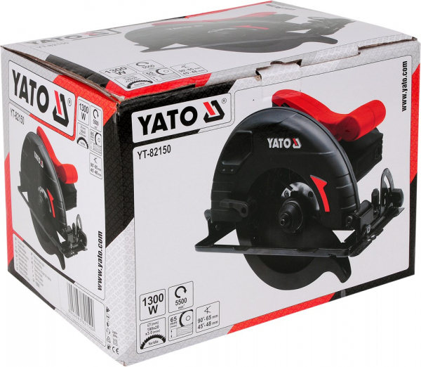 Fierastrau circular YATO, 1300W, 190mm [4]