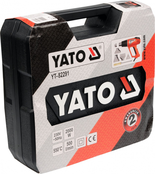 Suflanta aer cald YATO, accesorii, 2000W [3]