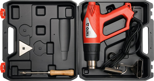 Suflanta aer cald YATO, accesorii, 2000W [2]