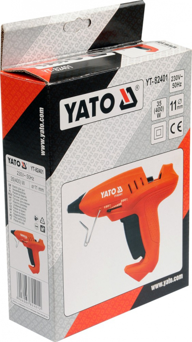Pistol de lipit YATO, 35/400W, batoane 11mm [2]