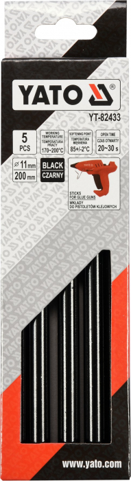 Batoane silicon YATO, 11.2x200 mm, diverse culori, set 5 buc [2]