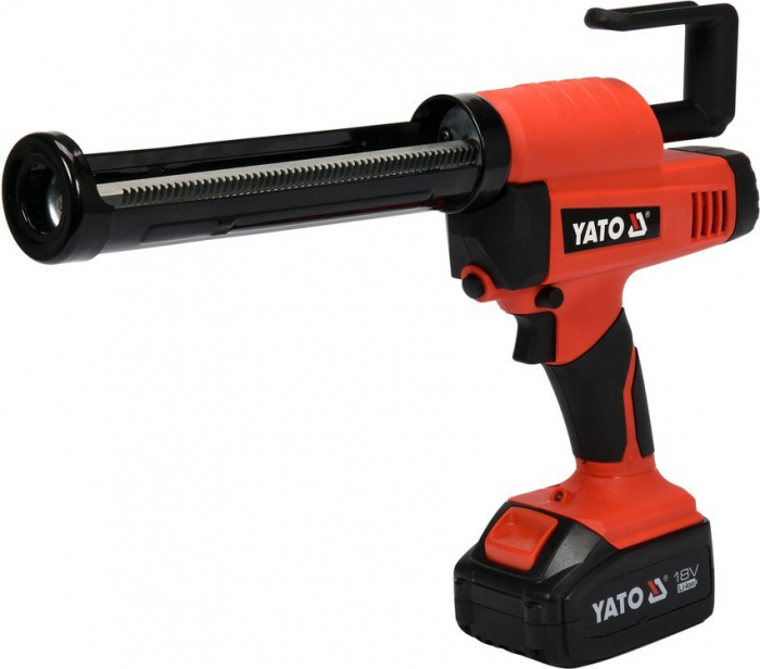 Pistol silicon YATO cu acumulator 18V 1 x 4 Ah [2]