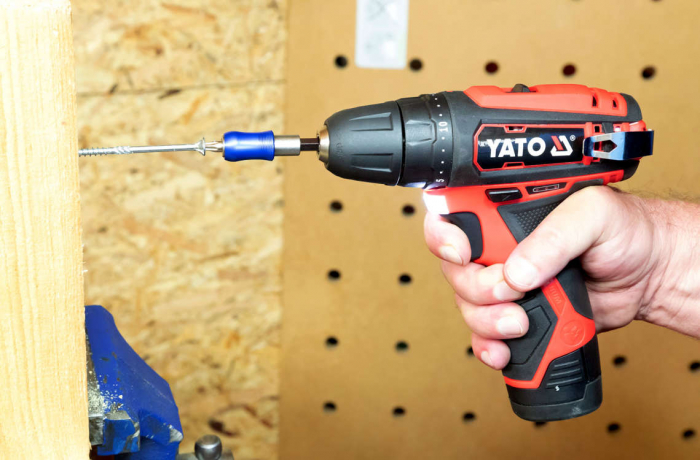 Autofiletanta cu acumulator YATO 30 Nm 12V Li-Ion 2 Ah 0.8 - 10 mm [6]
