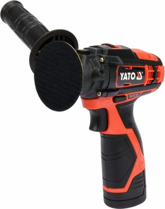 Aparat de Polisat YATO, cu Acumulator, 12V, 2 Ah, 80mm [3]
