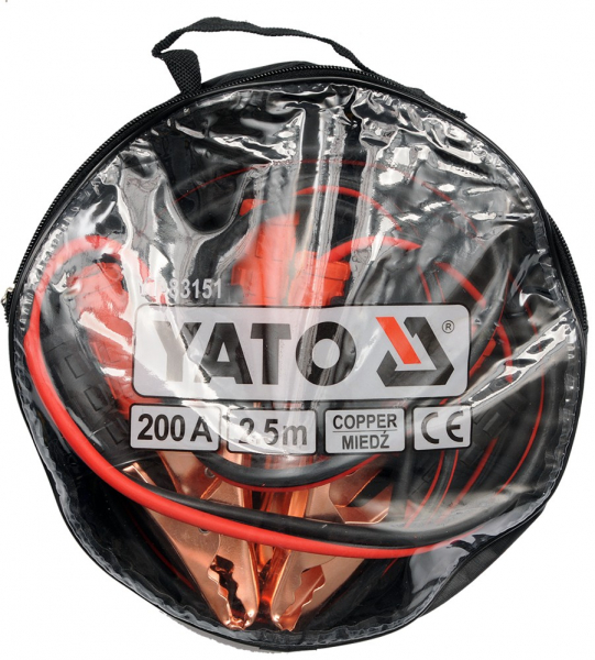 Pachet YATO, Trusa scule profesionala, 216buc + Cabluri incarcare baterie auto, 200A, 2.5m [7]