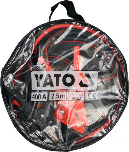 Pachet YATO, Trusa chei tubulare si antrenor profesionala, 108buc + Cabluri incarcare baterie auto, 400A, 2.5m [7]