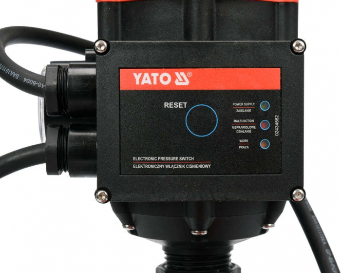 Pompa de Suprafata YATO, Presiune constanta, 600W, 3100 l/h [3]