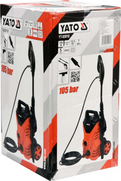 Aparat de spalat cu presiune YATO, 1400W, 105 bar, 5l/min [4]