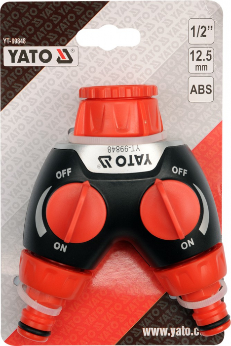 Racord tip Y YATO pentru robinet 1 si 3/4 Inch ABS [2]