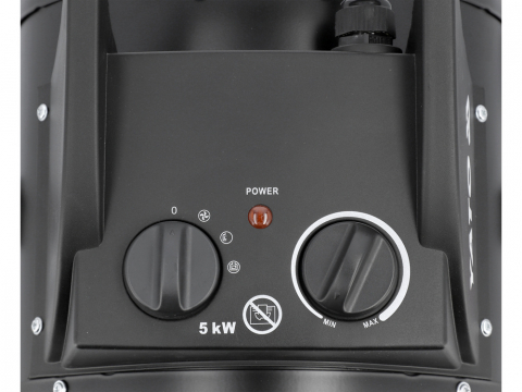 Aeroterma Electrica PTC 380V 5000W 604 m3/h 48m2 YATO [3]