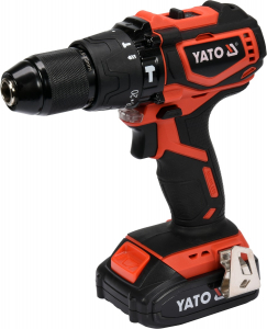 Masini de Gaurit/Filetat - Masina de gaurit/insurubat cu percutie YATO, 18V, 1 X 2Ah, Li-Ion, 42Nm