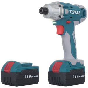 Masina de insurubat TOTAL, cu impact si acumulator, 18V, Li-Ion, 2X2 Ah [1]