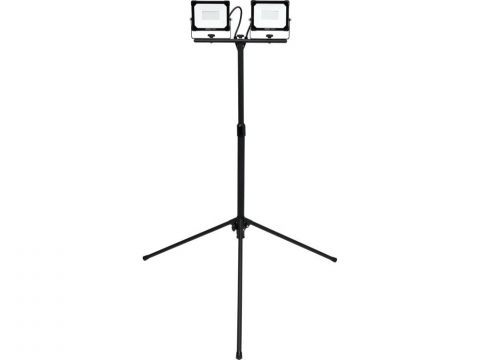Materiale Electrice si Electronice - Proiector LED SMD cu Trepied YATO 2x30W 5700LM IP65