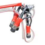 Aparat de muls vaci 2 posturi bidon 40L inox cu vid in cadru(vacuum) Breckner Germany [3]