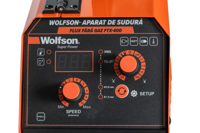 Aparat de sudura FLUX FARA GAZ ftx - 400 . [4]