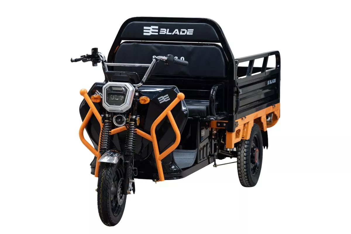 BLADE - TRICICLU CARGO 1300W - ACTIVE R6 - ALBASTRU+NEGRU [8]