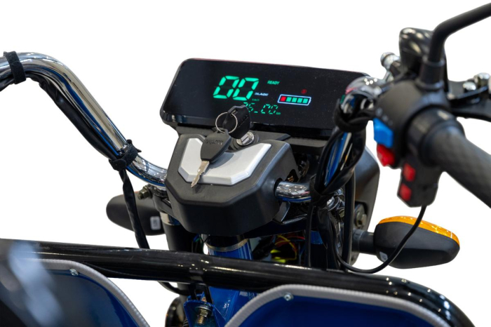 BLADE - TRICICLU CARGO 1300W - ACTIVE R6 - ALBASTRU+NEGRU [5]