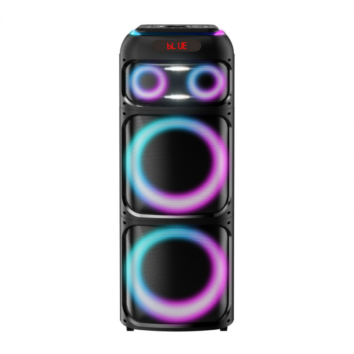 Boxă Bluetooth portabilă cu două microfoane Wireless .. [2]