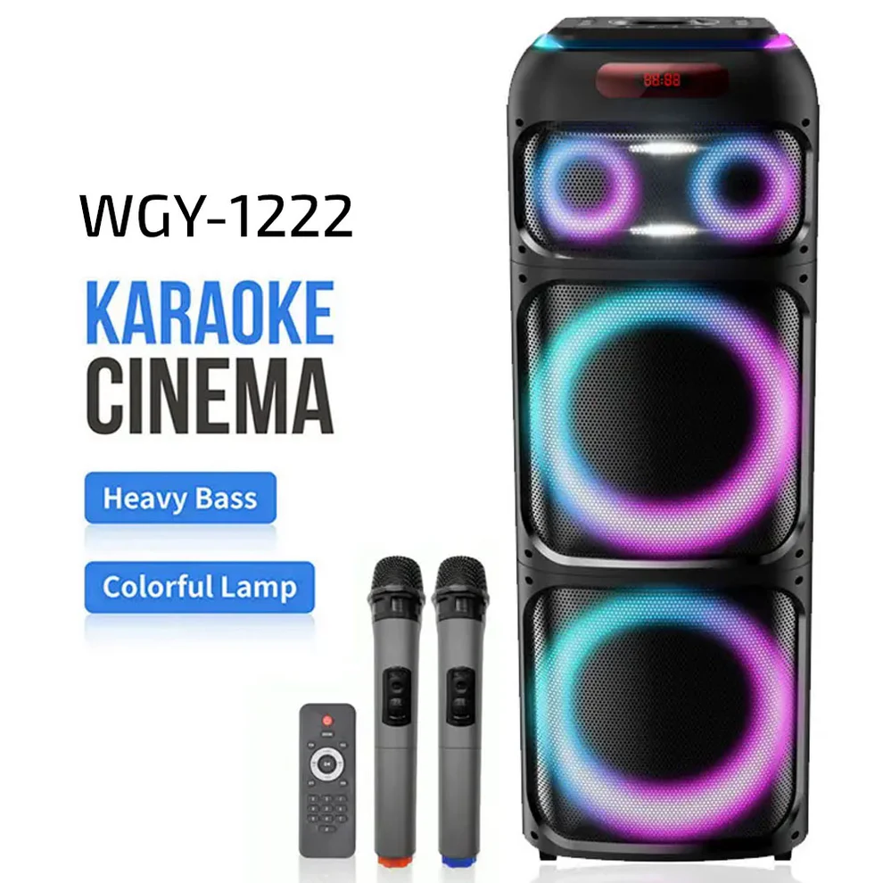 Boxă Bluetooth portabilă cu două microfoane Wireless .. [3]