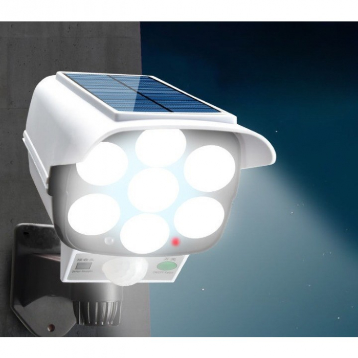 Camera de supraveghere falsa, incarcare solara, 77 LED-uri [3]