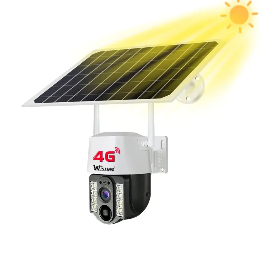 Camera de Supraveghere Solara 4G 5 MP, Panou Solar 5W, Rezistenta La Apa ,praf,inghet IP 68 .. [2]