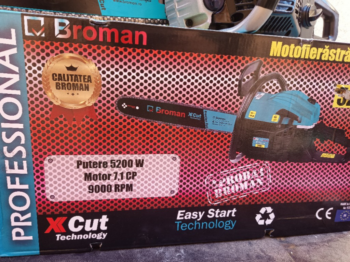 Drujba Broman Motoferestrau de 7,1 cp [2]