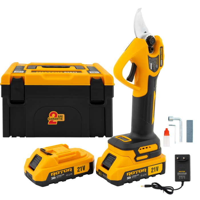 FOARFECĂ DE GRĂDINĂ PE ACUMULATOR 600W – Taiere max 35 mm [2]