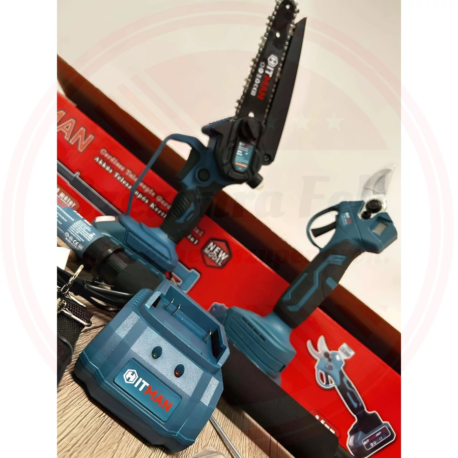 HITMAN 88V – Set Foarfecă de Tuns + Motoferăstrău pentru CrengiHITMAN 88V – Set Foarfecă de Tuns + Motoferăstrău pentru Crengi [3]