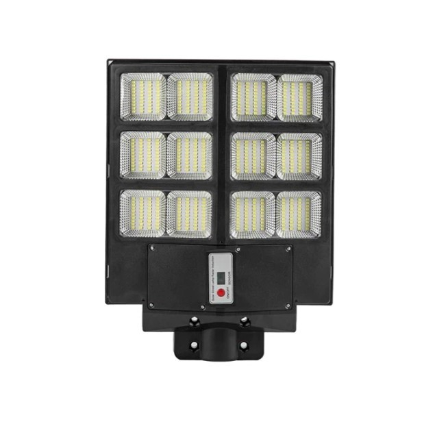 Lampa solara stradala Flippy, cu telecomanda, senzor de miscare si lumina, suport prindere, 480 LED-uri, IP65, ABS, 15AH, 300W [2]