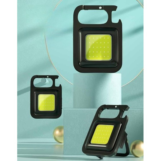Lanterna de buzunar tip breloc, 30 LED-uri, incarcare prin usb Type C [2]