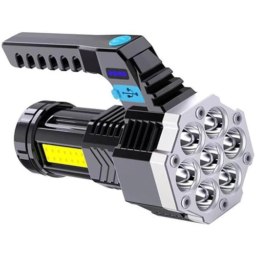 Lanterna LED Lumina Puternica, Rezistenta la Apa, Tip Proiector COB [5]
