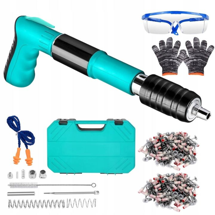 Minipistol pentru fixarea cuielor 100 cuie Bonus in sett . [3]