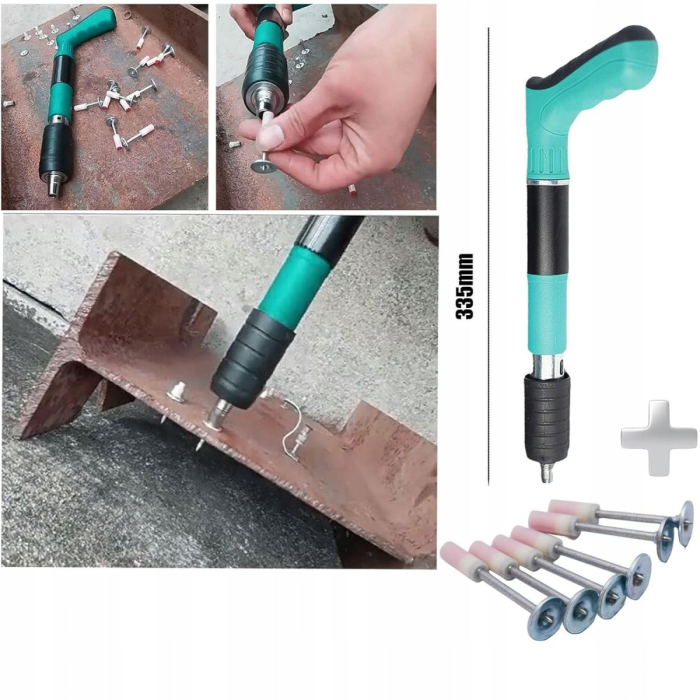 Minipistol pentru fixarea cuielor 100 cuie Bonus in sett . [2]