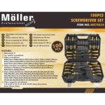 Moller sett surubelnite in valiza 100 buc .. [2]