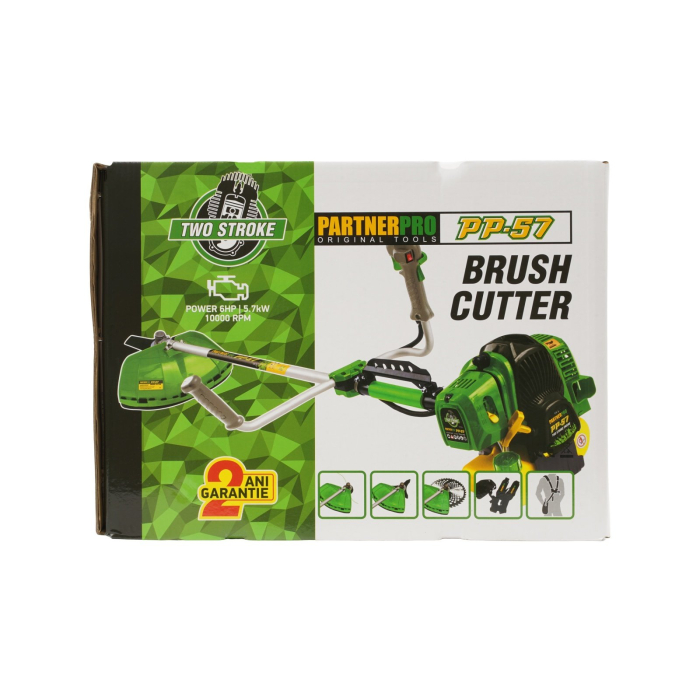 Motocoasa pe benzina PartnerPro PP57 , 6CP, 52CC, 2T [8]