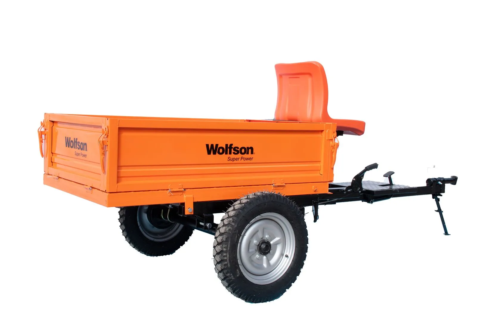 Motocultor 8.5CPTransmisie pe pinion -  Cu Remorca   500 kg Max .. [5]
