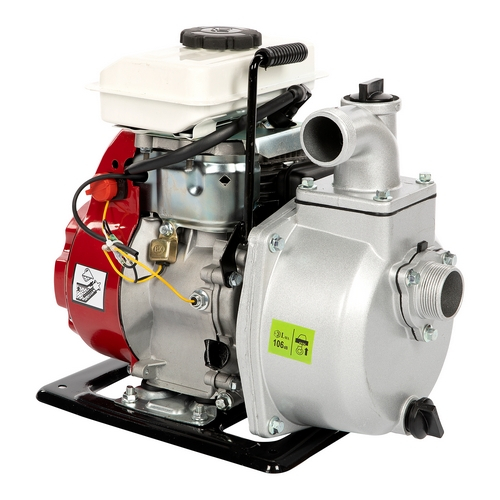Motopompa pe benzina 1.5″ 4 timpi cu suport [2]