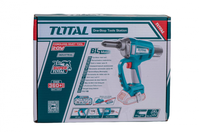 PISTOL PENTRU NITURI 20V(NU INCLUDE ACUMULATOR) [4]
