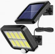 Proiector solar 160 LED 8 COB senzor de lumina si miscare .. [6]