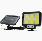 Proiector solar 160 LED 8 COB senzor de lumina si miscare .. [7]