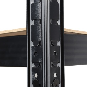 Raft Negru 90Wx45Dx180Hcm pentru depozitare din otel ROTOR [3]