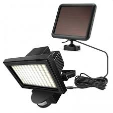 Reflector solar 15W, 60 LED-uri SMD, senzor miscare 120 grade, 250 lm, alb rece, IP65 .. [2]