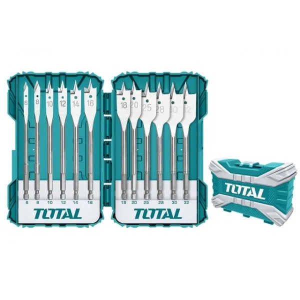 Set 12 buc burghie plate pentru lemn [1]