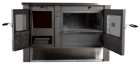 Soba pe Lemne cu Plita si Cuptor din Inox / P[KW]: 10.5; Tip: Dreapta [4]